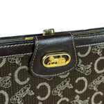 Celine Vintage Macadam Long Wallet Brown