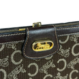 Celine Vintage Macadam Long Wallet Brown