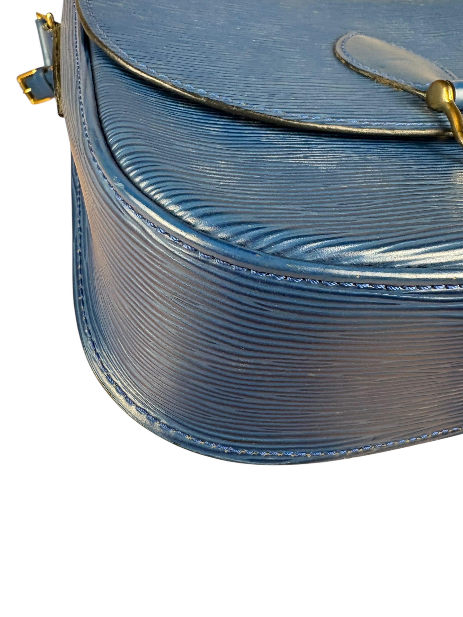 Louis Vuitton Blue Epi Saint Cloud Crossbody
