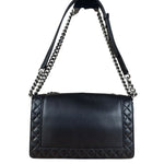 Chanel Black Enchained Boy Bag 2013