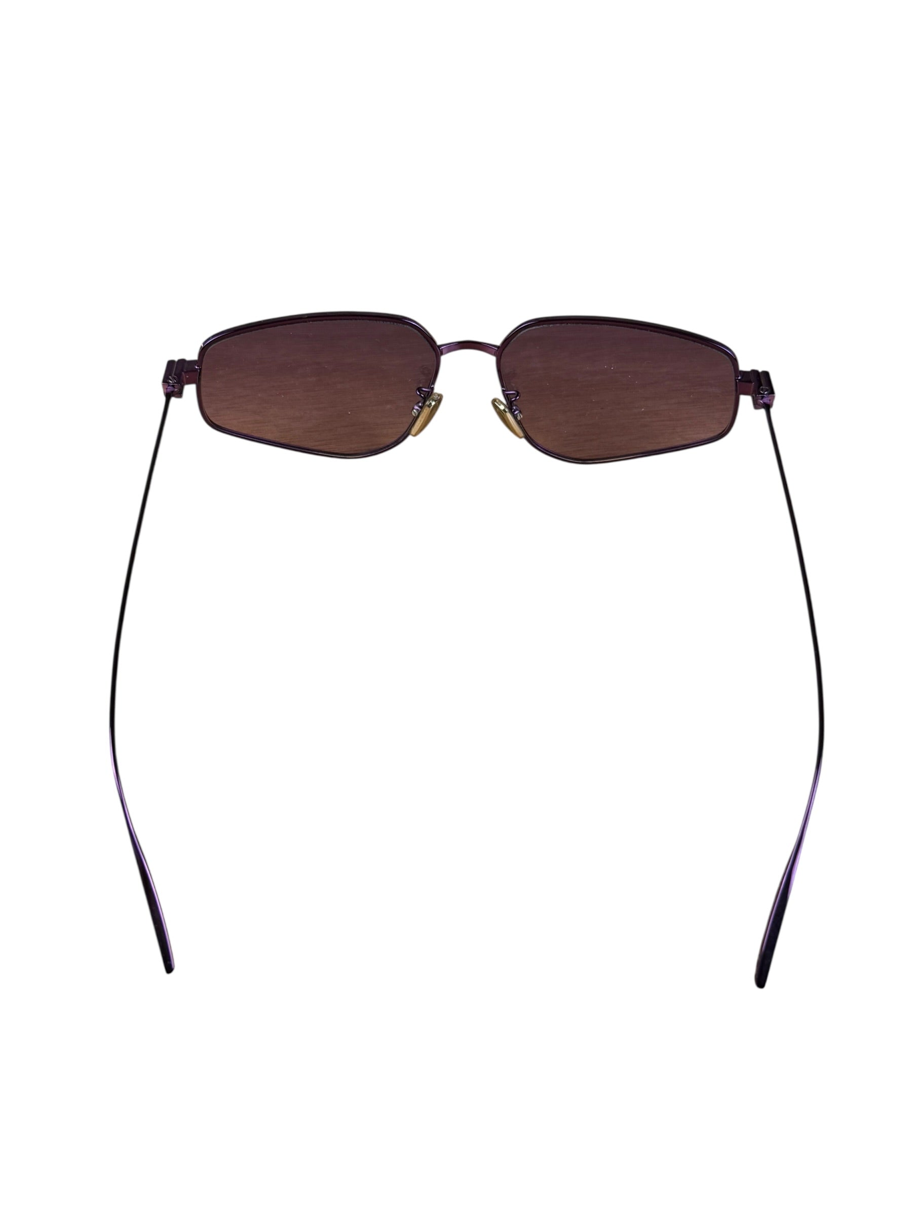 Givenchy Purple Metal Frame Sunglasses