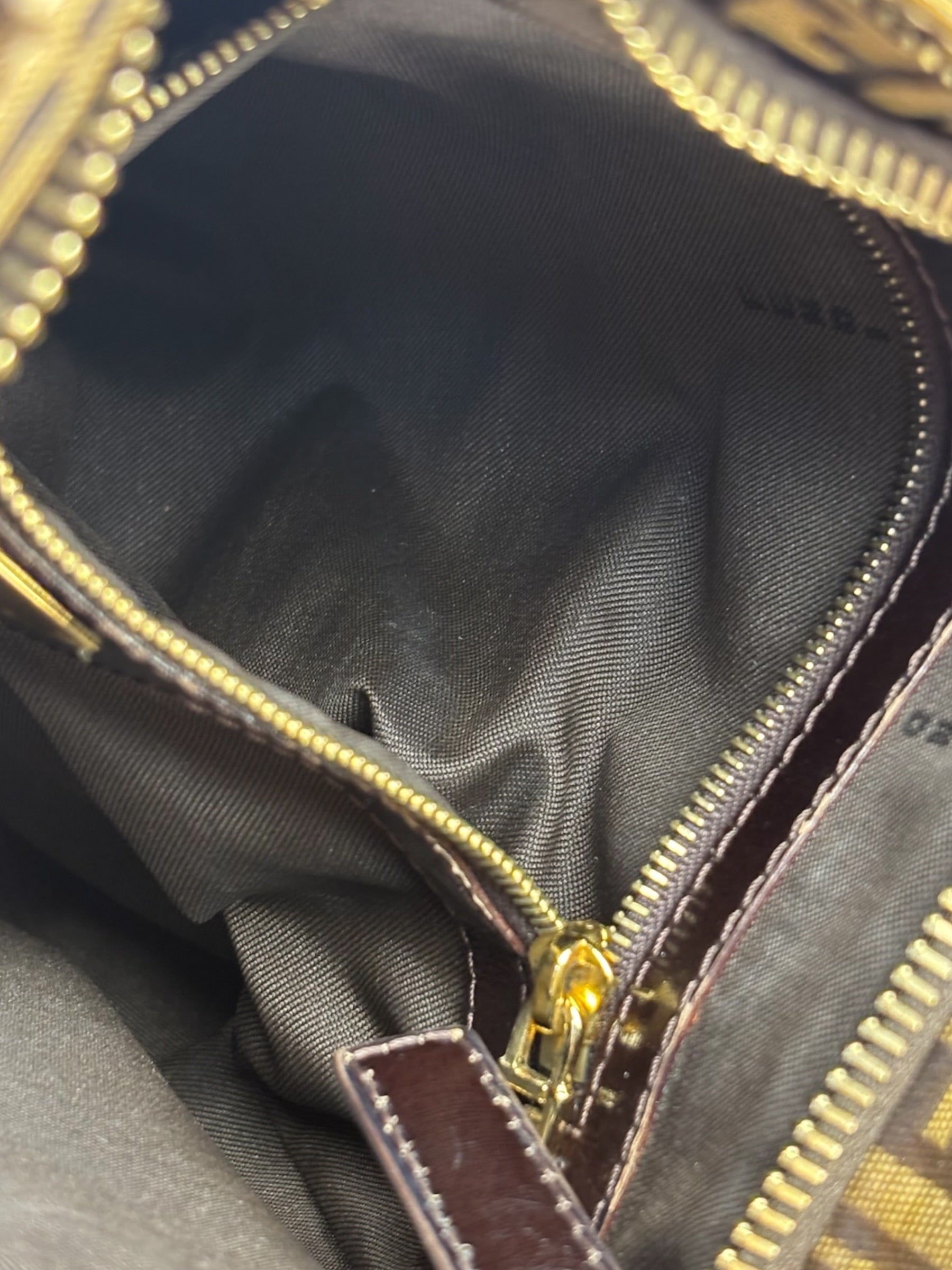 Fendi Vintage Zucca Patent Canvas Tote Bag