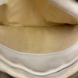 Chanel Cream Chevron Leather Outdoor Ligne Shoulder Bags  2005