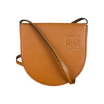 Loewe Camel Leather Heel Crossbody