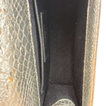 Yves Saint Laurent Metallic Silver Leather Kate Small Tassel Shoulder Bag