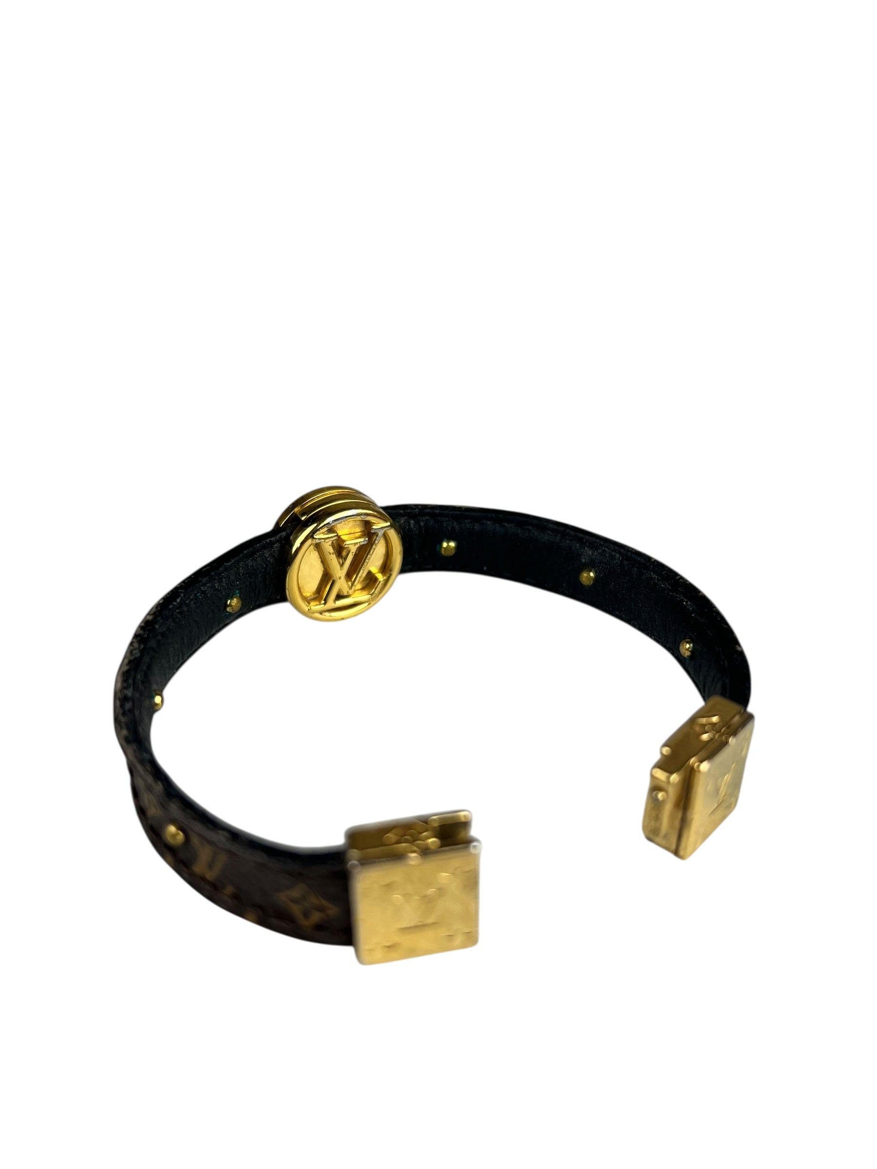 Louis Vuitton Monogram LV Circle Reversible Bracelet