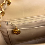 Chanel Beige CC Leather Diana Flap Bag '92