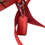 Coach Miami Red Leather Pace Belt Bag