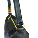 Chanel CC Chocolate Leather Shoulder Bag 2000