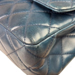 Chanel Blue Reissue 225 Double Flap Bag 1991