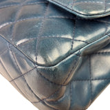 Chanel Blue Reissue 225 Double Flap Bag 1991