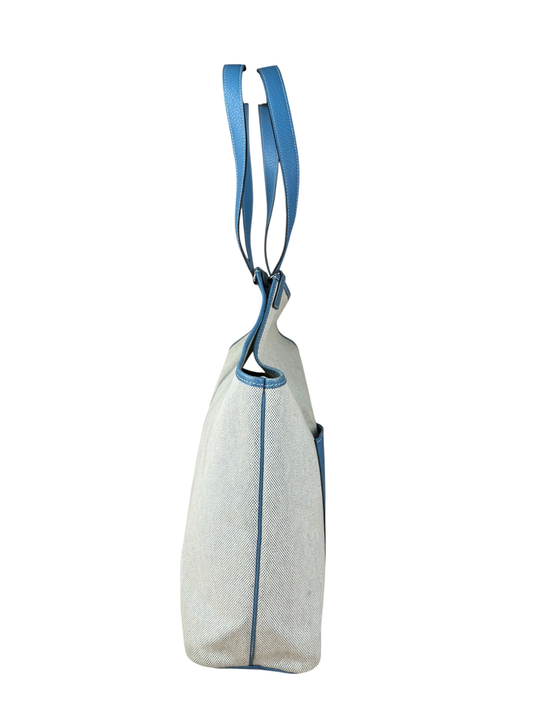 Hermès Blue Jardinier Tote