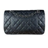 Chanel Classic Quilted Black Double Flap Bag 2003