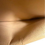 Chanel Beige Quilted Caviar Double Flap 2009