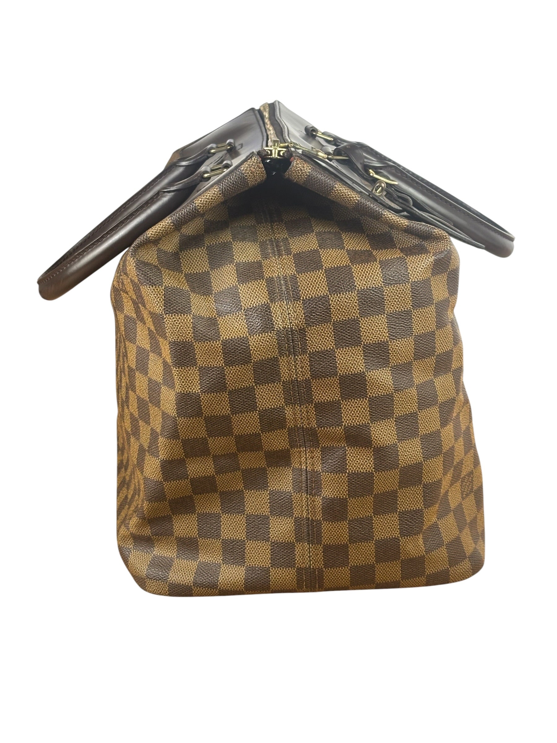 Louis Vuitton Damier Ebene Greenwich Travel Handbag GM