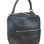 Balenciaga Black Leather Cube Bag 4x4