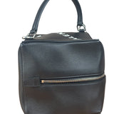 Balenciaga Black Leather Cube Bag 4x4