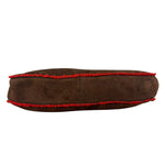 Chanel 1998 Coco Mark Brown Suede Handbag