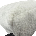 Prada White Terry Cloth Spugna Tote Bag