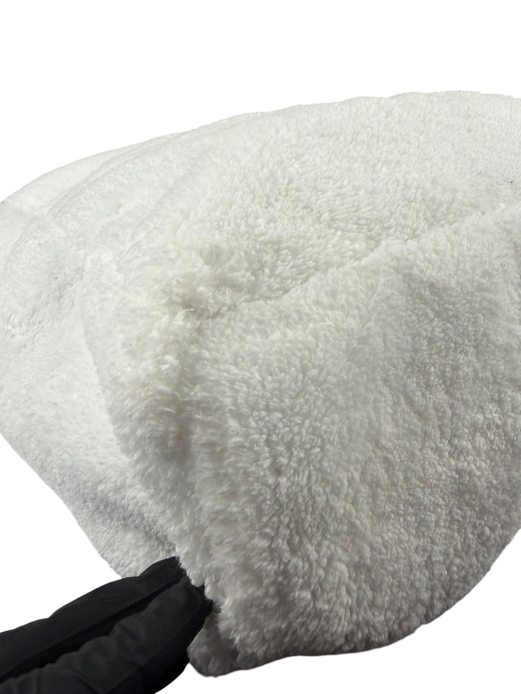 Prada White Terry Cloth Spugna Tote Bag
