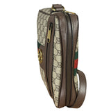 Gucci Beige/Brown GG Supreme Ophidia Messenger Bag