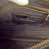 Prada Black Bonnie Calfskin Shoulder Bag
