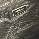 Prada Vintage Black Nylon Crossbody Bag