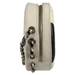 Chanel Limited Edition Lifesaver Round Crossbody Black 2017