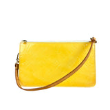 Louis Vuitton Yellow Monogram Vernis Lexington Pochette