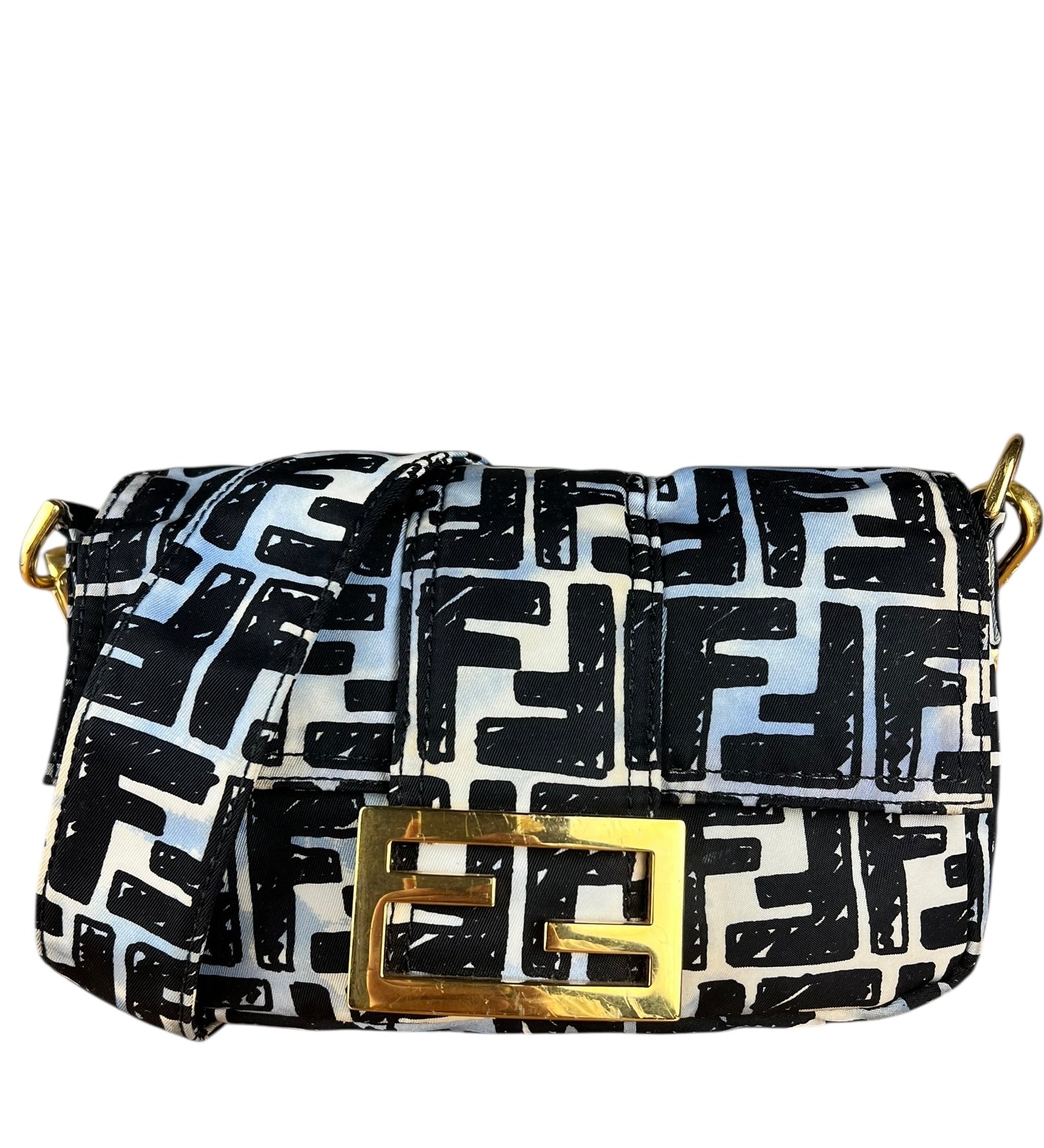 Fendi Joshua Vides Mini Baguette Bag