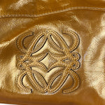 Loewe Metallic Gold Nappa Aire Handbag