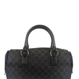 Gucci Black GG Canvas Monogram Hand Bag