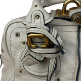Chloé Ivory Leather Mini Paddington Handbag