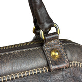 Gucci New Pelham Brown Leather Handbag
