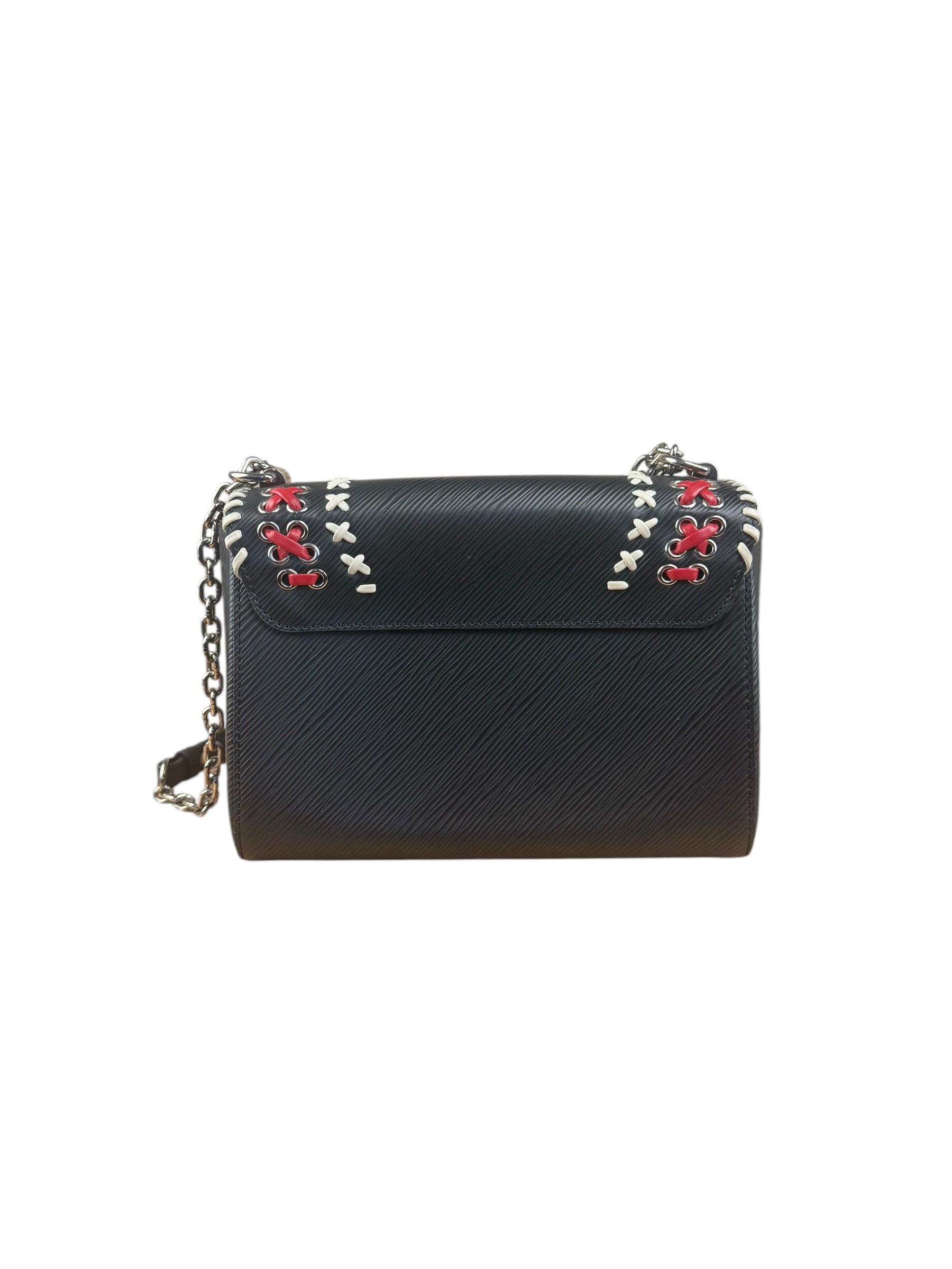 Louis Vuitton Multi Color Epi Leather Embroidered Twist Shoulder Bag