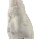 Prada White Terry Cloth Spugna Tote Bag