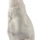 Prada White Terry Cloth Spugna Tote Bag