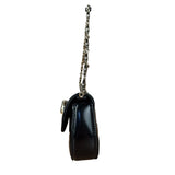 Gucci Black Leather Bamboo Night Small Clutch/Pochette