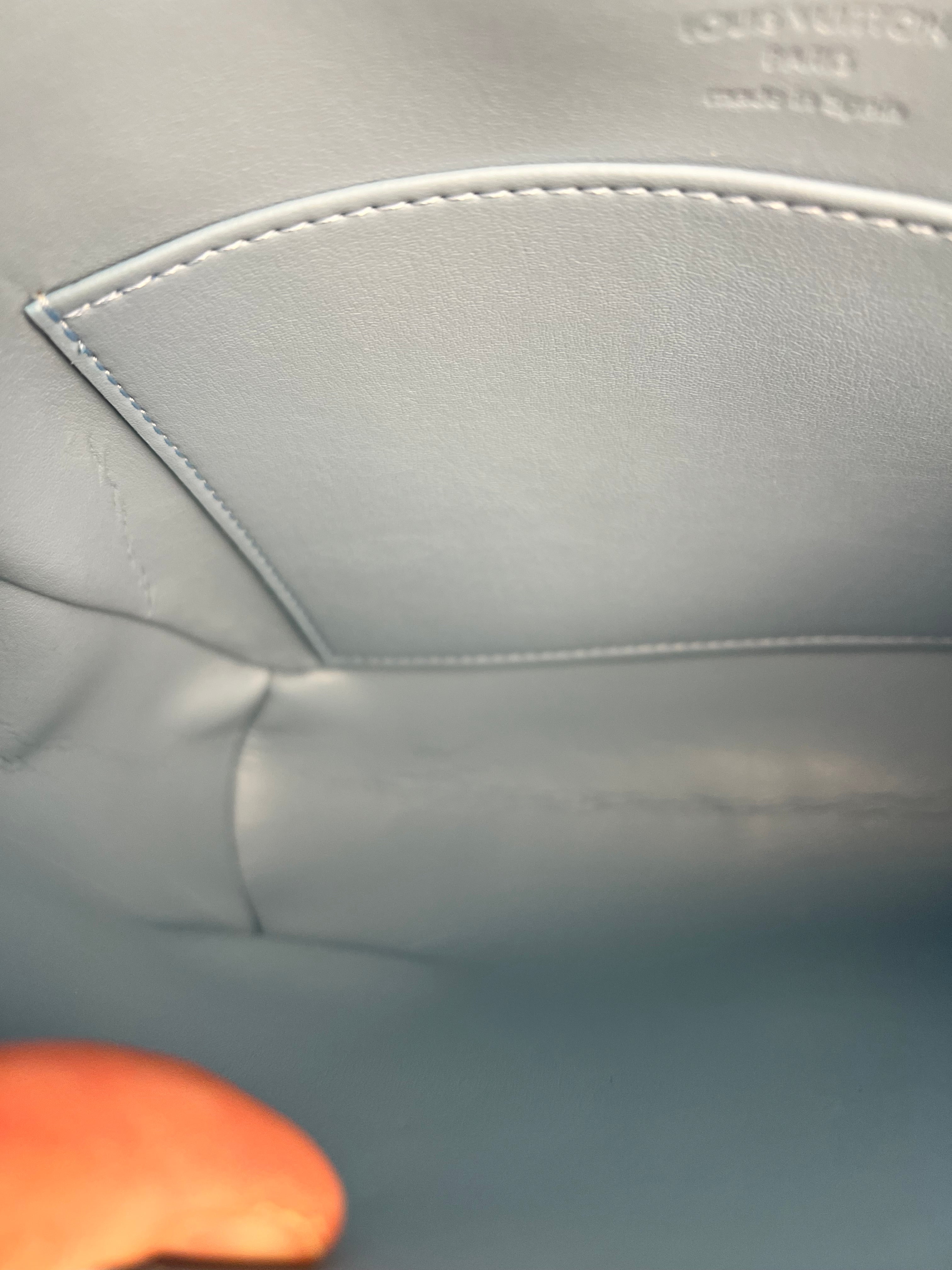 Louis Vuitton Monogram Vernis Green Thompson Shoulder Bag