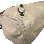 Balenciaga Cream Leather Le City Bag