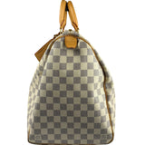 Louis Vuiiton Damier Azur Keepall Bandouliere Hand Bag 55