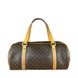 Celine Vintage Macadam Bowler Bag (Exposed Piping)