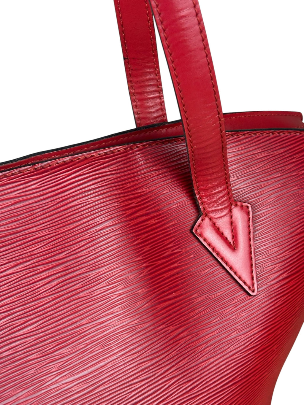 Louis Vuitton Red Epi Saint Jacques MM