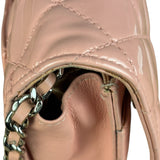 Chanel Pink Patent Quilted Wallet on Chain Bag 2012