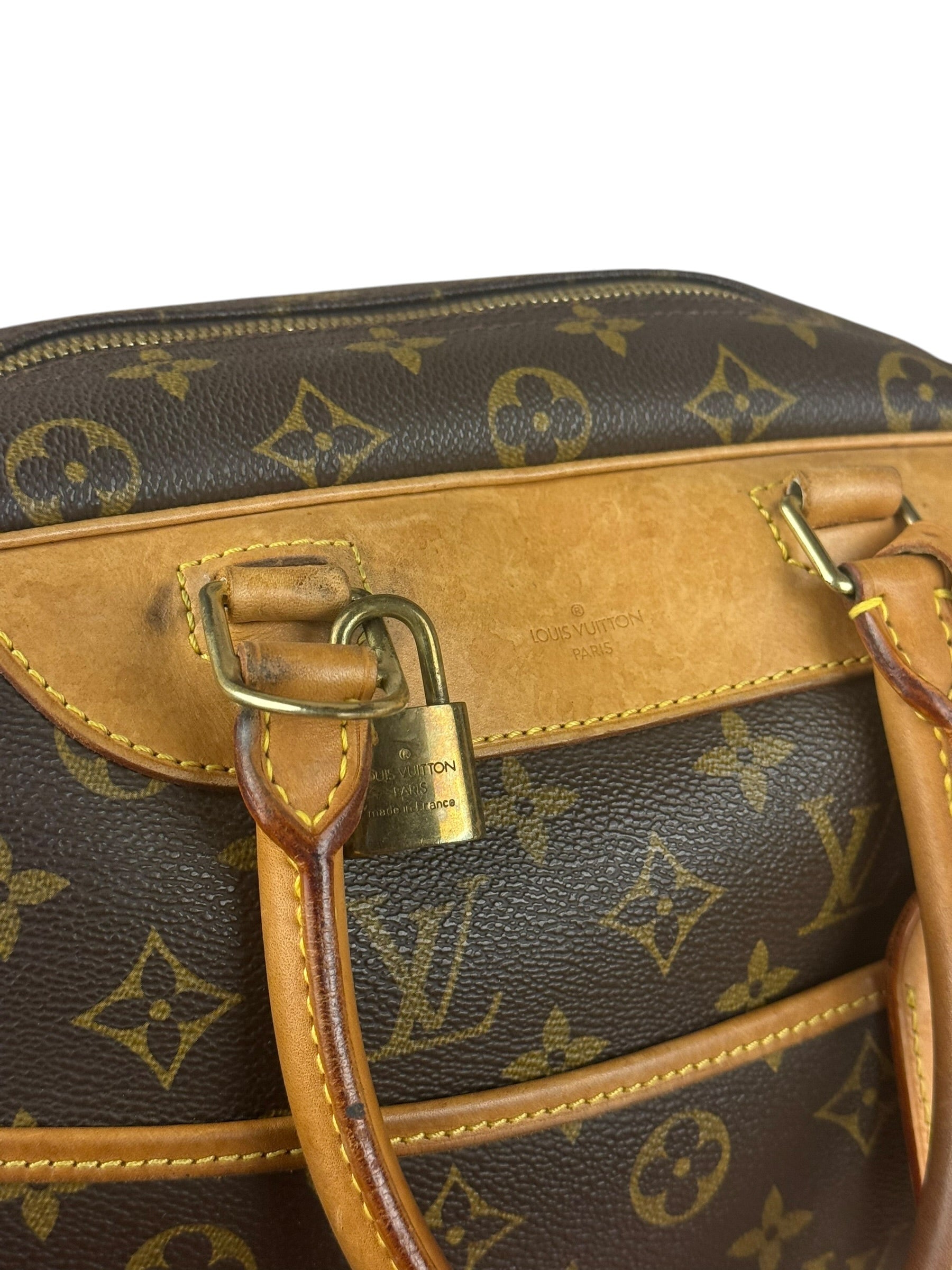 Louis Vuitton Vintage Monogram Deauville Handbag