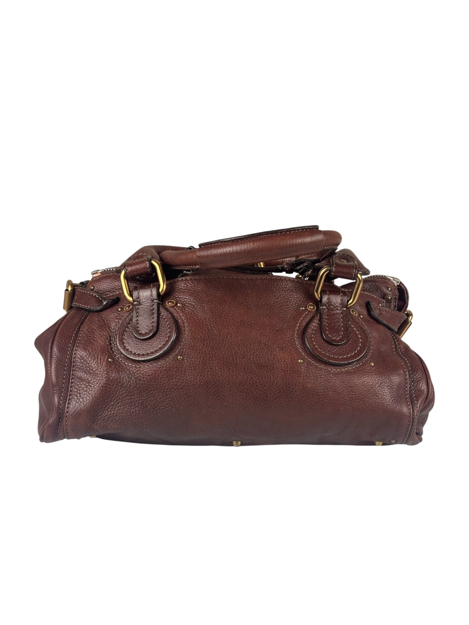 Chloe Paddington Brown Leather Handbag