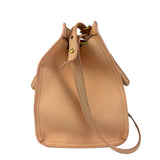 YSL Vintage Classic Y Cabas Peach Leather 2Way Handbag