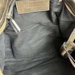 Balenciaga Gold Metallic M Le City Bag