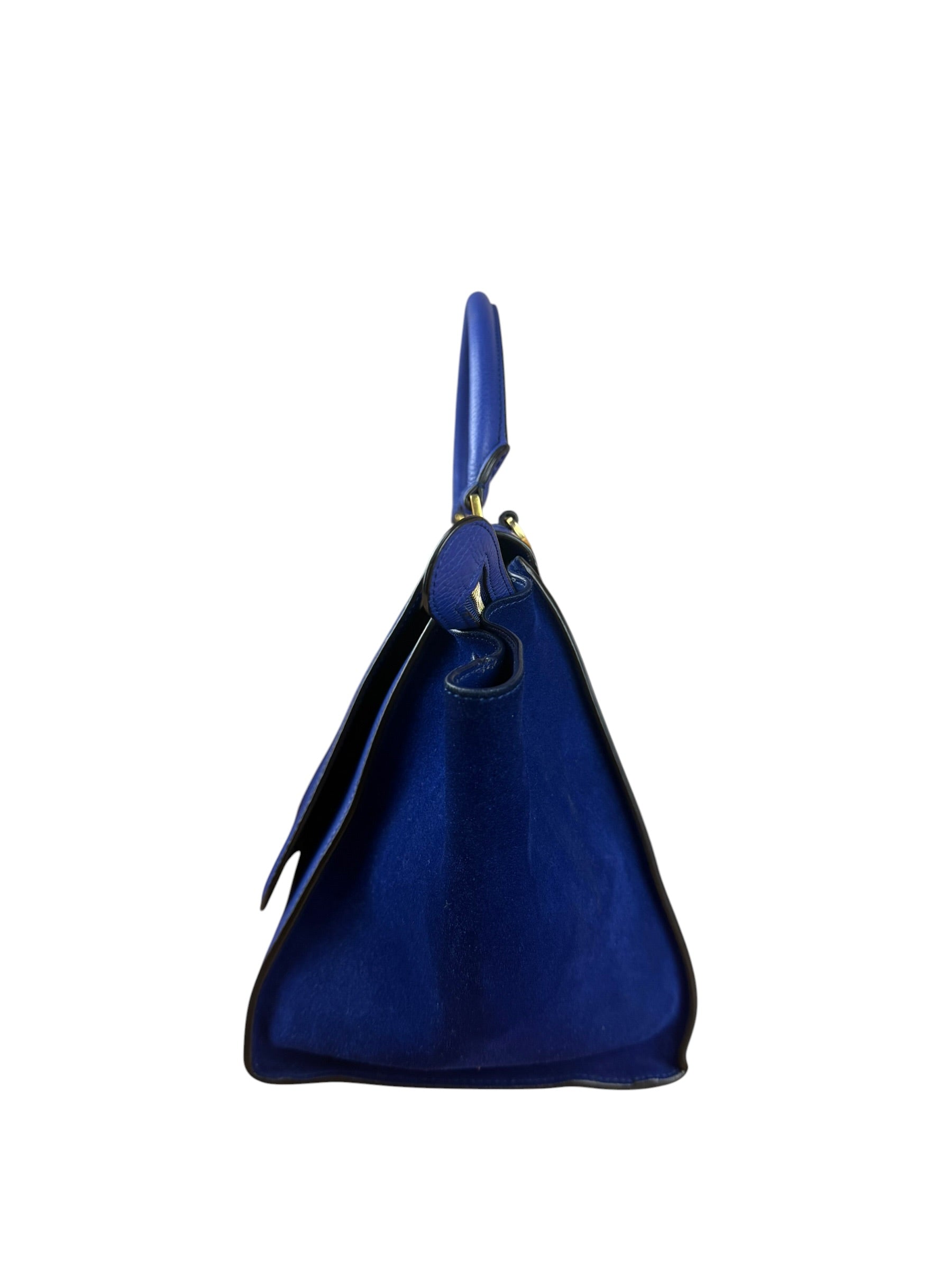 Celine Blue Trapeze Two-Way Bag