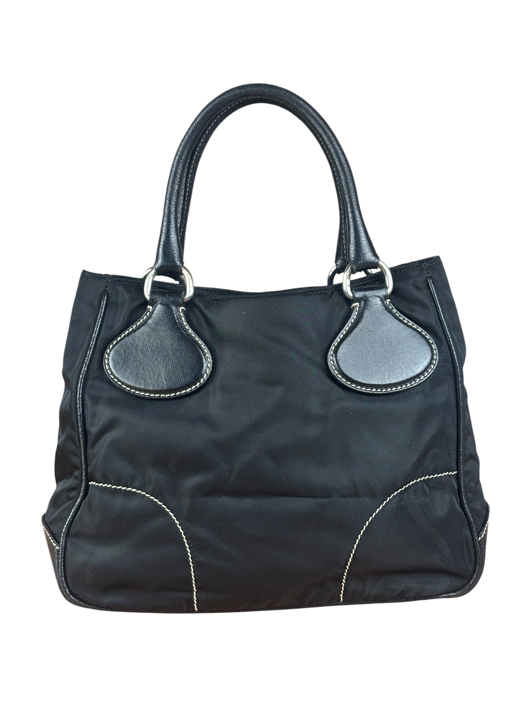 Prada Nylon Duet Handbag
